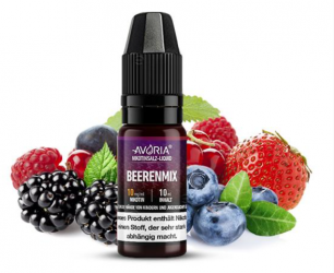 Beerenmix 10 ml Nikotinsalzliquid by AVORIA 
