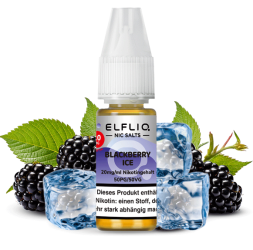 Blackberry Ice 10 ml Nikotinsalzliquid by ELFLIQ 