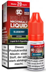 Blueberry 10 ml Nikotinsalzliquid by SC 