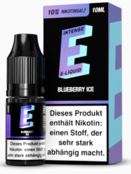 Blueberry Ice 10 ml Nikotinsalzliquid by E-INTENSE 