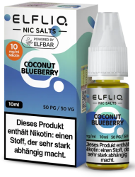 Coconut Blueberry 10 ml Nikotinsalzliquid by ELFLIQ 