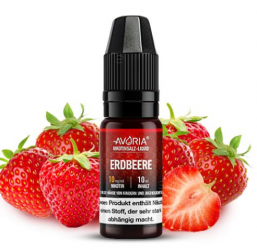 Erdbeere 10 ml Nikotinsalzliquid by AVORIA 