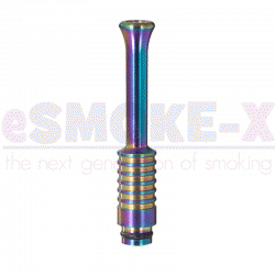 LONG DRIPTIP METAL RAINBOW Stainless Steel mm 