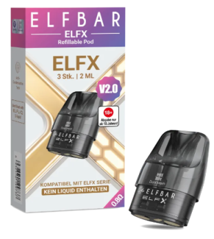 ELFX Pod 2 ml by ELFBAR ElfX 0,8 Ω Leerpod