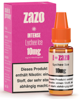 Lychee Ice 10 ml Nikotinsalzliquid by ZAZO Lychee Ice 10 mg