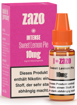 Sweet Lemon Pie 10 ml Nikotinsalzliquid by ZAZO Sweet Lemon Pie 10 mg