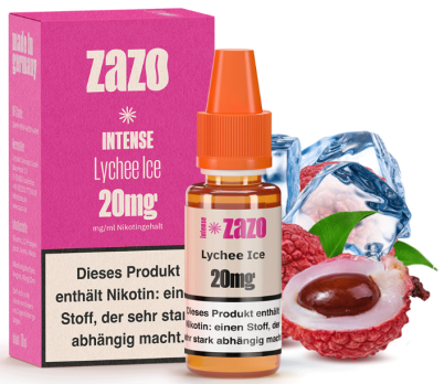 Lychee Ice 10 ml Nikotinsalzliquid by ZAZO 