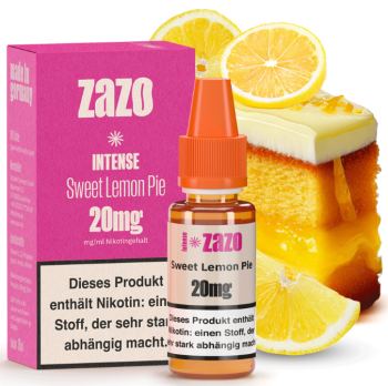 Sweet Lemon Pie 10 ml Nikotinsalzliquid by ZAZO Sweet Lemon Pie 20 mg