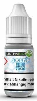 Nikotinsalz Shot ( 70/30 ) 20 mg 10 ml  deutsche Herstellung 