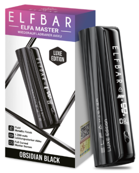 ELFA Master 1.200 mAh Akku by ELFBAR ELFA Master 1.200 mAh Akku Obsidian Black