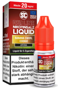 Banana Swirl Cookie 10 ml Nikotinsalzliquid by SC Banana Swirl Cookie 20 mg