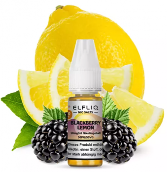 Blackberry Lemon 10 ml Nikotinsalzliquid by ELFLIQ Blackberry Lemon 10 mg