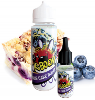 Blue Cake Bomb K-Boom Aroma 10 ml by K-VAPE-DAMPFSHOP 