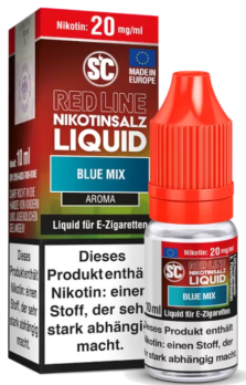 Blue Mix 10 ml Nikotinsalzliquid by SC Blue Mix 20 mg