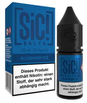 Blueberry Ice 10 ml Nikotinsalz by SiC! Blueberry Ice 10 ml 20 mg
