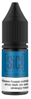 Blueberry Ice 10 ml Nikotinsalz by SiC! Blueberry Ice 10 ml 10 mg
