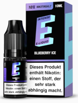 Blueberry Ice 10 ml Nikotinsalzliquid by E-INTENSE Blueberry Ice 10 mg
