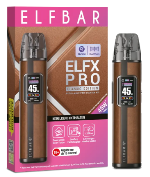 Elfx Pro Pod Set by ELFBAR Elfx Pro Braun