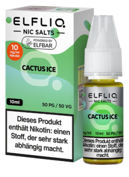 Cactus Ice 10 ml Nikotinsalzliquid by ELFLIQ 