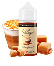 Cafe Caramelo 10 ml / 20 mg Nikotinsalzliquid by BOMBO 