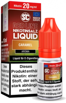 Caramel 10 ml Nikotinsalzliquid by SC 