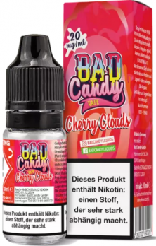 Cherry Clouds Nikotinsalzliquid 10 ml by BAD CANDY Cherry Clouds 20 mg