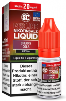 Cherry Cola 10 ml Nikotinsalzliquid by SC 