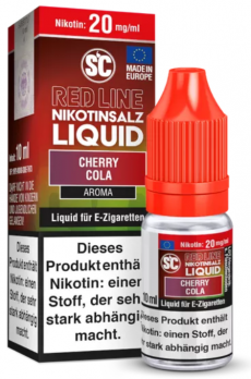 Cherry Cola 10 ml Nikotinsalzliquid by SC Cherry Cola 20 mg