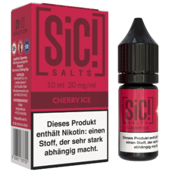 Cherry Ice 10 ml Nikotinsalz by SiC! Cherry Ice 20 mg