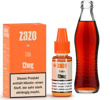 Cola 10 ml Liquid by ZAZO Cola 12 mg