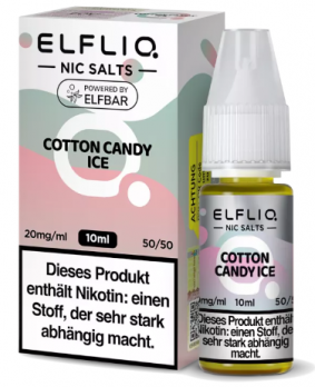 Cotton Candy Ice 10 ml Nikotinsalzliquid by ELFLIQ 