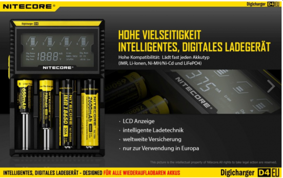 D4EU Digi-Lader by NITECORE 