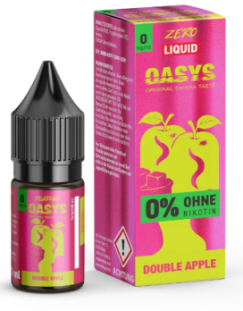 Double Apple 10 ml Nikotinsalzliquid by OASYS by REVOLTAGE Double Apple 0 mg