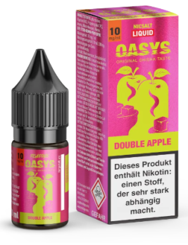 Double Apple 10 ml Nikotinsalzliquid by OASYS by REVOLTAGE Double Apple 10 mg