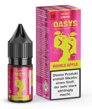 Double Apple 10 ml Nikotinsalzliquid by OASYS by REVOLTAGE Double Apple 20 mg