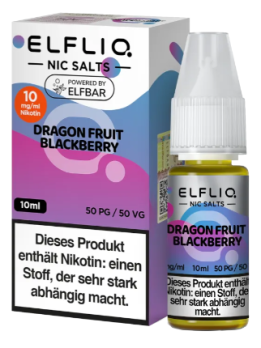 Dragonfruit Blackberry 10 ml Nikotinsalzliquid by ELFLIQ 