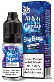 Easy Energy Nikotinsalzliquid 10 ml by BAD CANDY Easy Energy 20 mg
