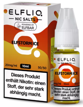 Elfstorm Ice (VORMALS Elfergy) 10 ml Nikotinsalzliquid by ELFLIQ Elfstorm Ice 20 mg