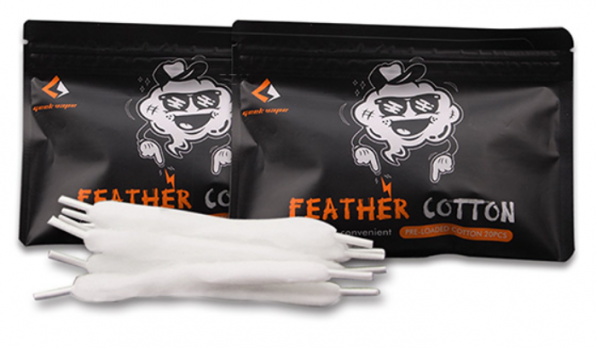 Feather Cotton Wattesticks 20 Stck by GEEKVAPE 