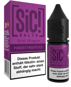 Forrest Fruits Ice 10 ml Nikotinsalz by SiC! Forrest Fruit Ice 20 mg