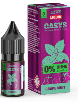 Grape Mint 10 ml Nikotinsalzliquid by OASYS by REVOLTAGE Grape Mint 0 mg