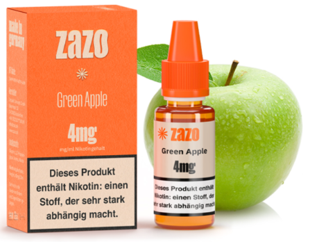 Green Apple 10 ml Liquid by ZAZO 