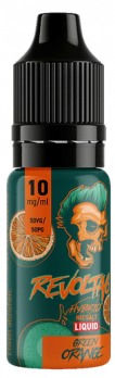 Green Orange Hybrid Liquid 10 ml by REVOLTAGE Green Orange 10 mg