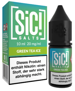 Green Tea Ice 10 ml Nikotinsalz by SiC! Green Tea Ice 20 mg