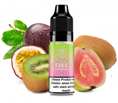 Kiwi Passion Guave Nikotinsalzliquid 10 ml by Dinner Lady 