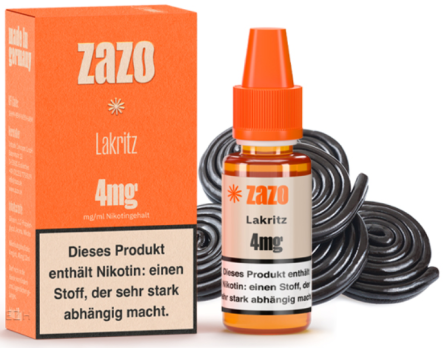 Lakritz 10 ml Liquid by ZAZO Lakritz 4 mg
