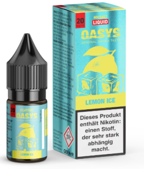 Lemon Ice 10 ml Nikotinsalzliquid by OASYS by REVOLTAGE Lemon Ice 20 mg