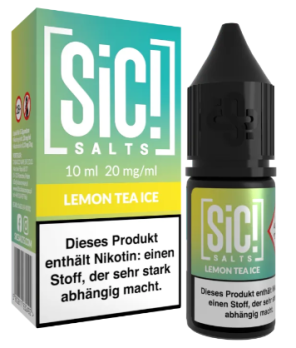 Lemon Tea Ice 10 ml Nikotinsalz by SiC! Lemon Tea Ice 20 mg