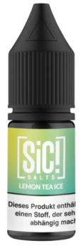 Lemon Tea Ice 10 ml Nikotinsalz by SiC! Lemon Tea Ice 10 mg