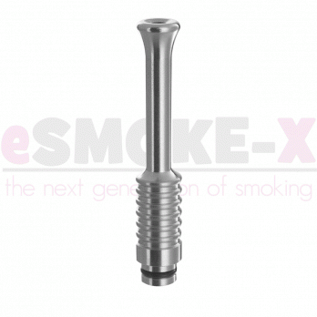 LONG DRIPTIP BRAVO Stainless Steel 62mm 